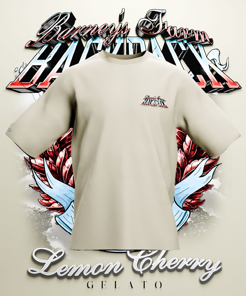 Barneys Farm x Backpackboyz - Lemon Cherry Gelato - T-shirt 1