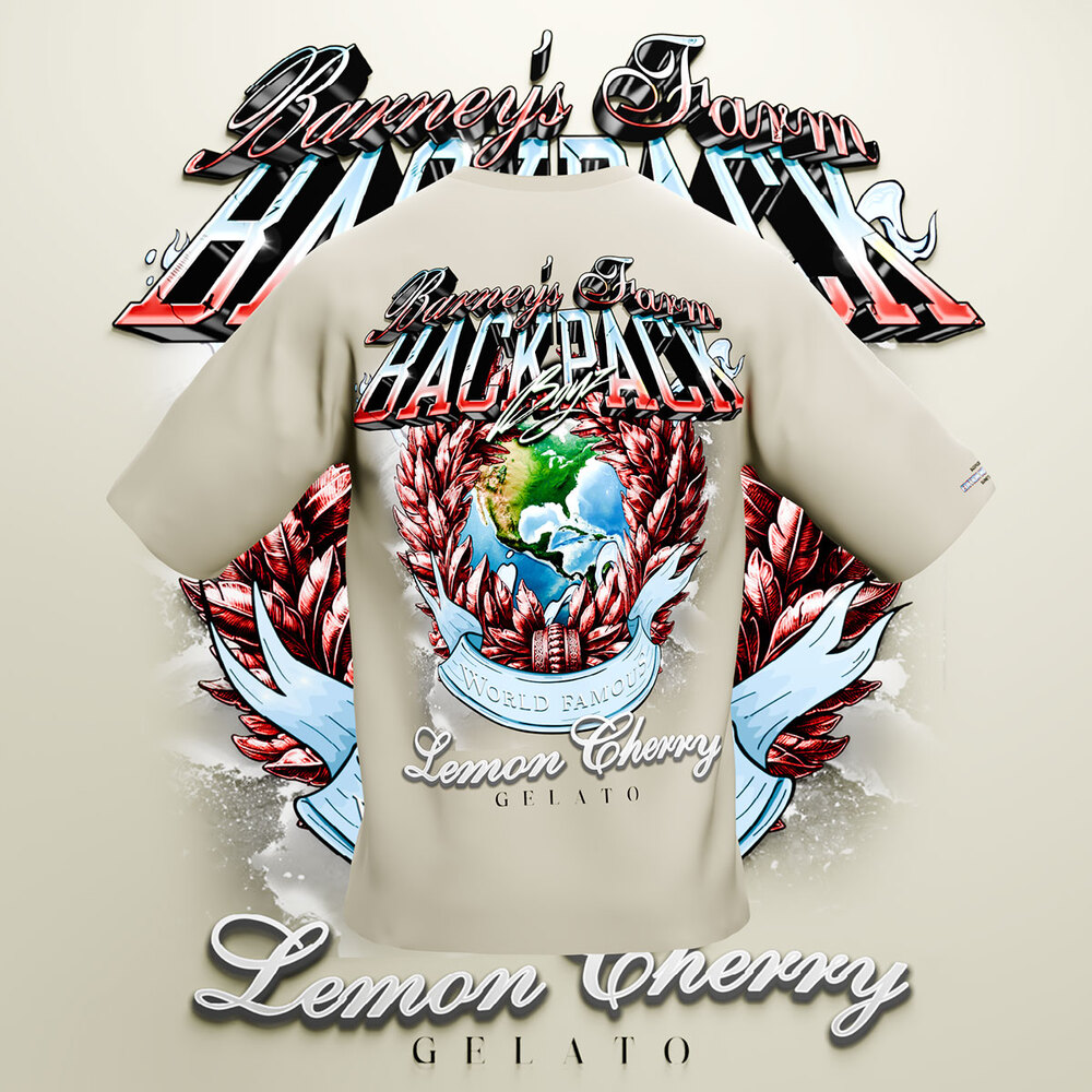 Barneys Farm x Backpackboyz - Lemon Cherry Gelato - T-shirt 2